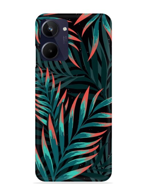 Green Leaf Art Snap Case for Realme 10 Zapvi