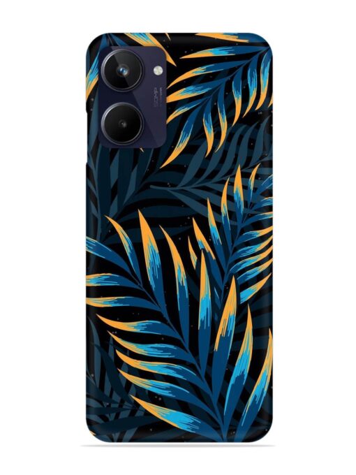 Abstract Leaf Art Snap Case for Realme 10