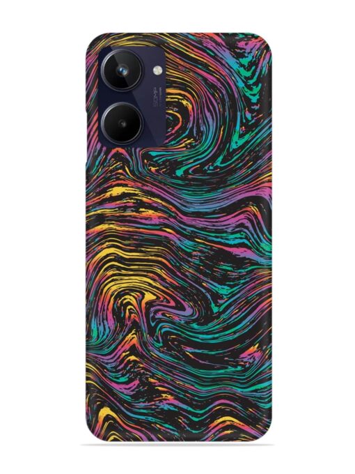 Abstract Liquid Colors Snap Case for Realme 10 Zapvi