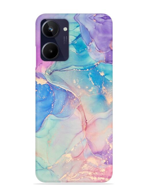 Alcohol Ink Colors Snap Case for Realme 10 Zapvi