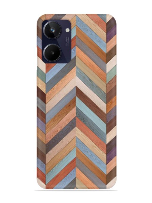 Seamless Wood Parquet Snap Case for Realme 10