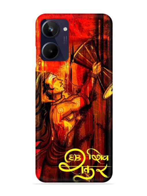 Illustration Lord Shiva Snap Case for Realme 10 Zapvi