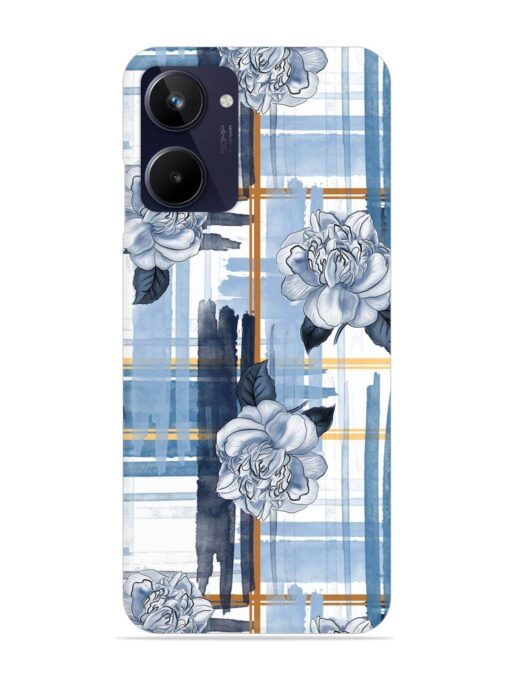 Watercolor Pattern Rose Snap Case for Realme 10 Zapvi