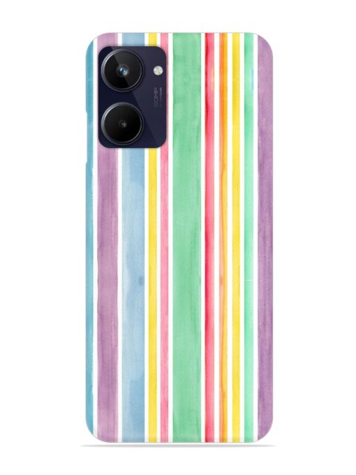 Hand Drawn Watercolor Snap Case for Realme 10