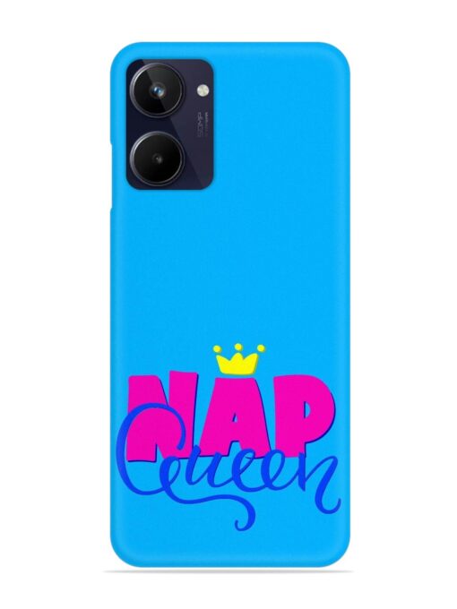 Nap Queen Quote Snap Case for Realme 10 Zapvi