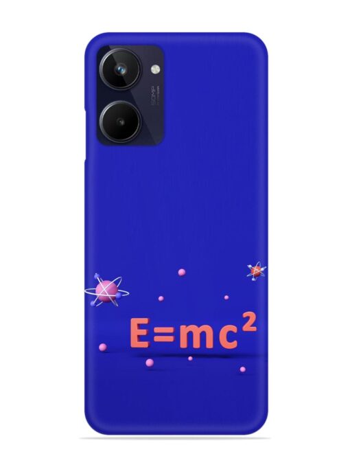 Formula Relativity Equation Snap Case for Realme 10