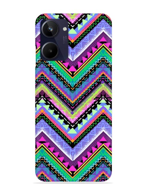 Tribal Aztec Print Snap Case for Realme 10