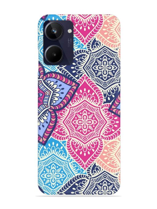 Ethnic Floral Seamless Snap Case for Realme 10