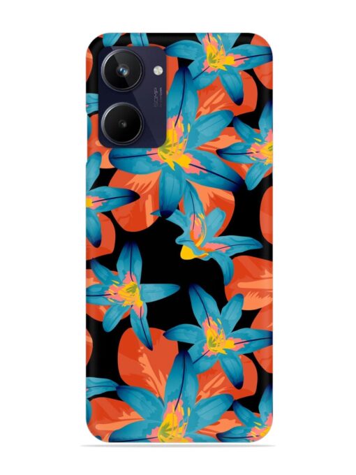 Philippine Flowers Seamless Snap Case for Realme 10