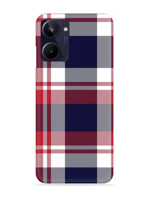 Classic Plaid Tartan Snap Case for Realme 10 Zapvi