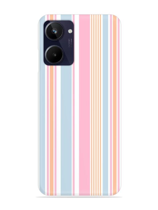 Stripe Seamless Pattern Snap Case for Realme 10