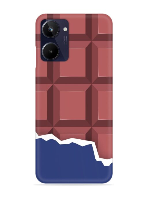 Chocolate Vector Art Snap Case for Realme 10