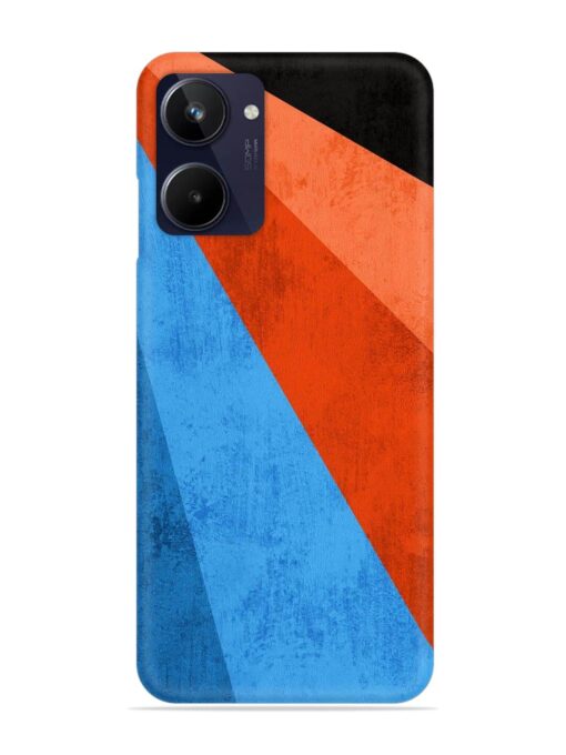 Modern Matte Abstract Snap Case for Realme 10 Zapvi