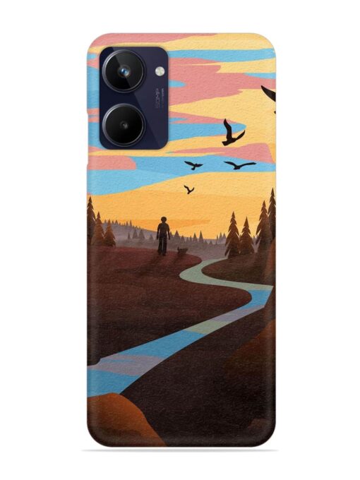 Natural Landscape Art Snap Case for Realme 10 Zapvi