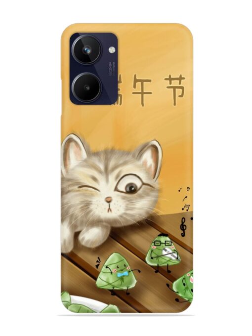 Cat Scorpion Dancing Snap Case for Realme 10