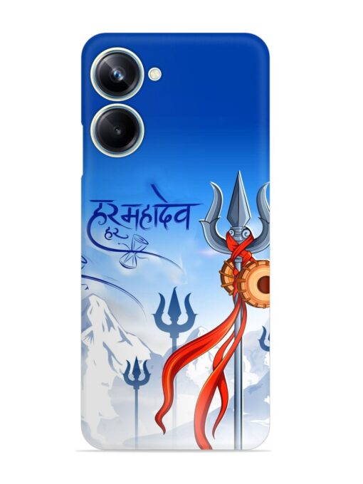 Har Har Mahadev Trishul Snap Case for Realme 10 Pro (5G)