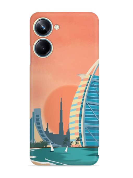 Dubai Architectural Scenery Snap Case for Realme 10 Pro (5G)