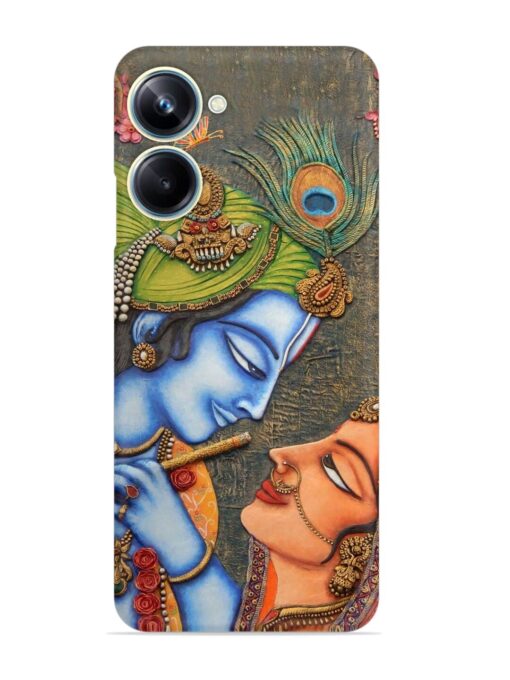 Lord Radha Krishna Flute Art Snap Case for Realme 10 Pro (5G) Zapvi