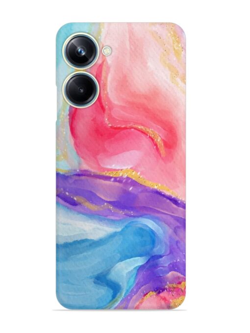 Watercolor Gradient Snap Case for Realme 10 Pro (5G) Zapvi