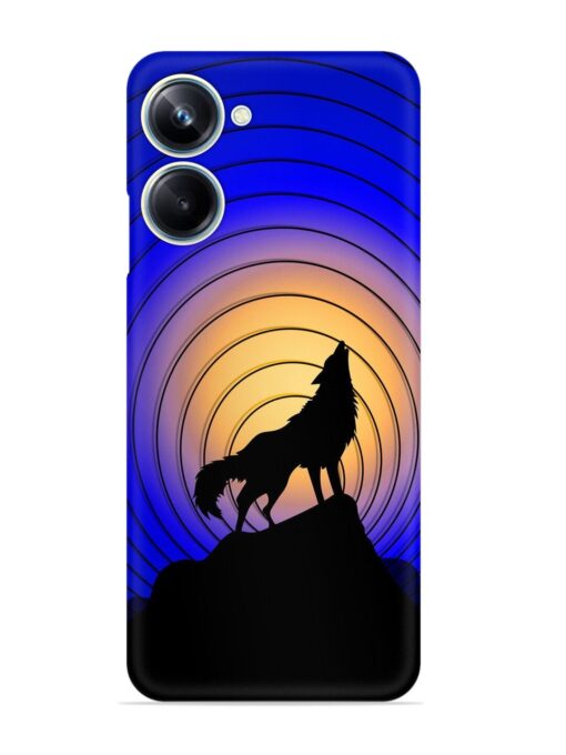 Fox Roaring Design Snap Case for Realme 10 Pro (5G) Zapvi