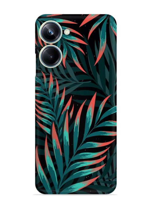 Green Leaf Art Snap Case for Realme 10 Pro (5G) Zapvi