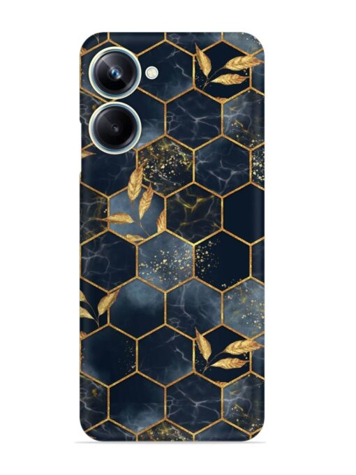 Marble Hexagon Seamless Snap Case for Realme 10 Pro (5G) Zapvi