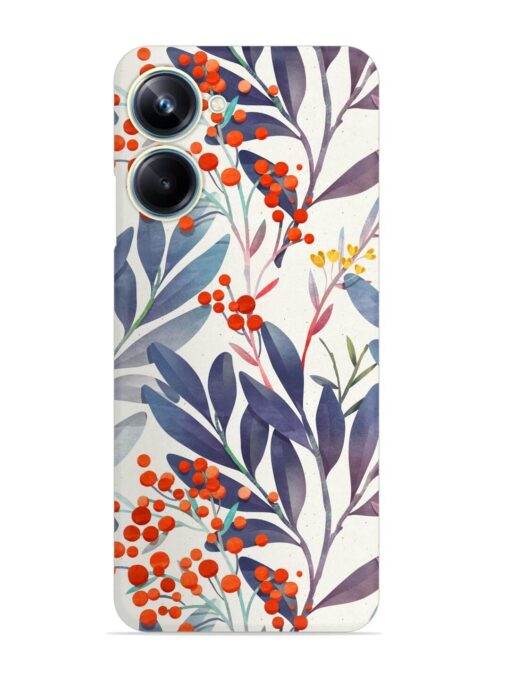 Seamless Floral Pattern Snap Case for Realme 10 Pro (5G) Zapvi