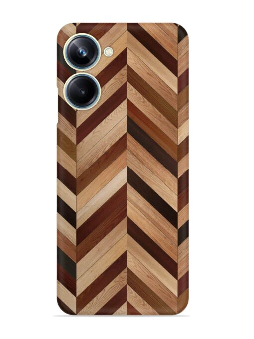 Seamless Wood Parquet Snap Case for Realme 10 Pro (5G) Zapvi