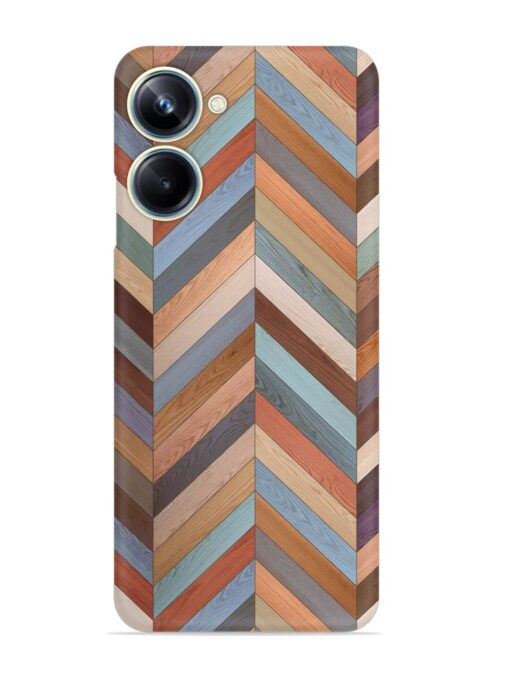 Seamless Wood Parquet Snap Case for Realme 10 Pro (5G)