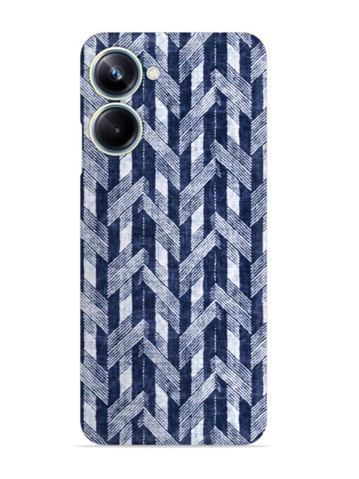 Abstract Herringbone Motif Snap Case for Realme 10 Pro (5G)