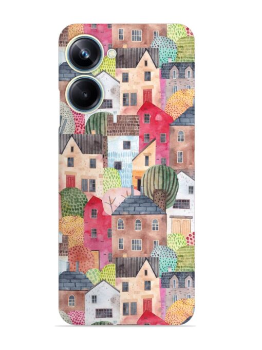 Abstract Seamless Pattern Snap Case for Realme 10 Pro (5G) Zapvi