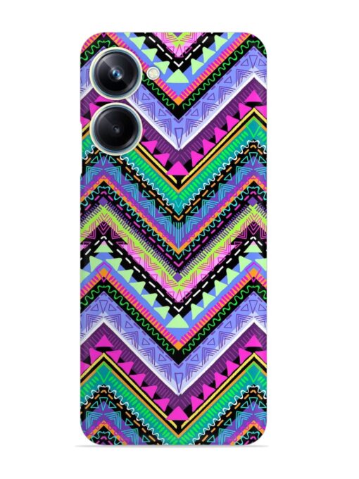 Tribal Aztec Print Snap Case for Realme 10 Pro (5G) Zapvi