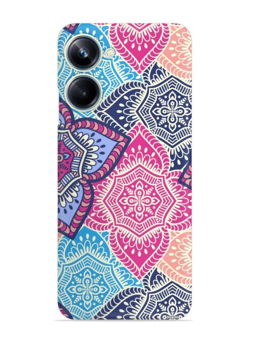 Ethnic Floral Seamless Snap Case for Realme 10 Pro (5G) Zapvi