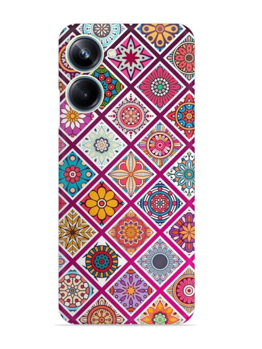 Seamless Tile Pattern Snap Case for Realme 10 Pro (5G)