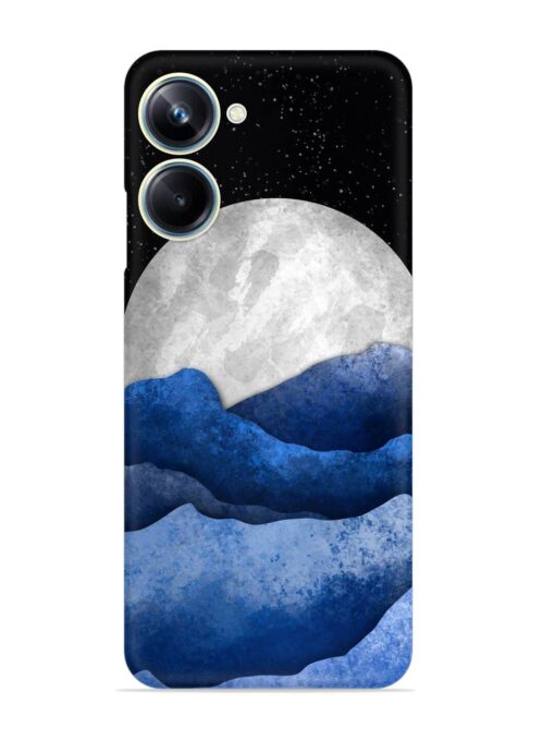 Full Moon Mountain Vector Snap Case for Realme 10 Pro (5G) Zapvi