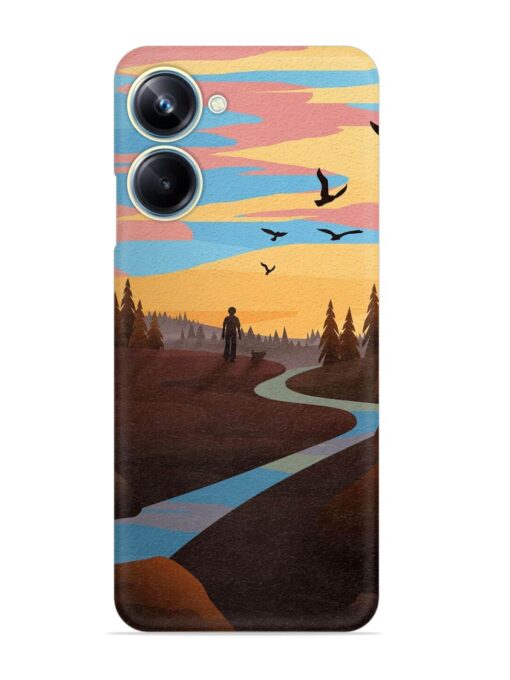 Natural Landscape Art Snap Case for Realme 10 Pro (5G) Zapvi