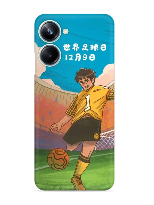 Soccer Kick Snap Case for Realme 10 Pro (5G) Zapvi