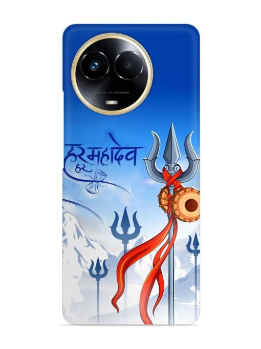 Har Har Mahadev Trishul Snap Case for Realme 11 (5G)