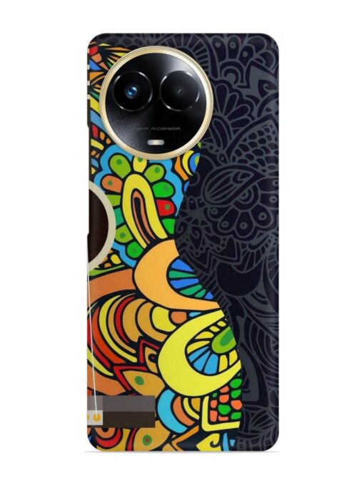 Guitar Vector Art Snap Case for Realme 11 (5G)