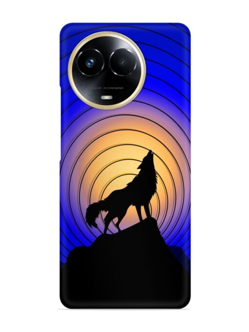 Fox Roaring Design Snap Case for Realme 11 (5G)