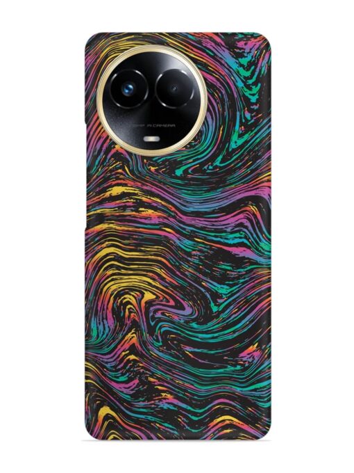 Abstract Liquid Colors Snap Case for Realme 11 (5G)