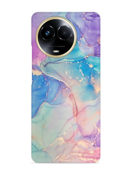 Alcohol Ink Colors Snap Case for Realme 11 (5G) Zapvi