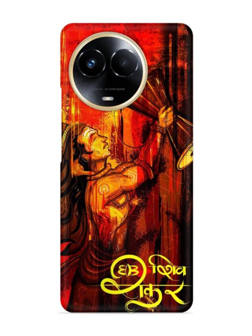 Illustration Lord Shiva Snap Case for Realme 11 (5G)