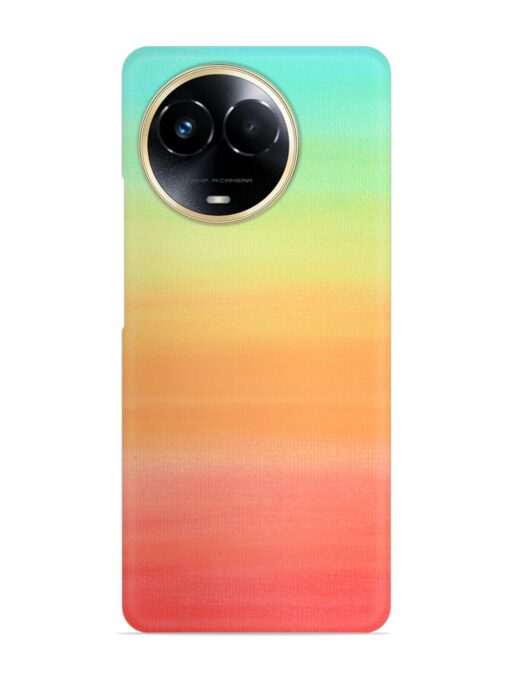 Background Sky Watercolor Snap Case for Realme 11 (5G) Zapvi