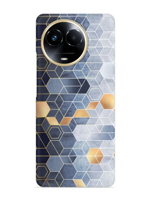 Geometric Abstraction Hexagons Snap Case for Realme 11 (5G)