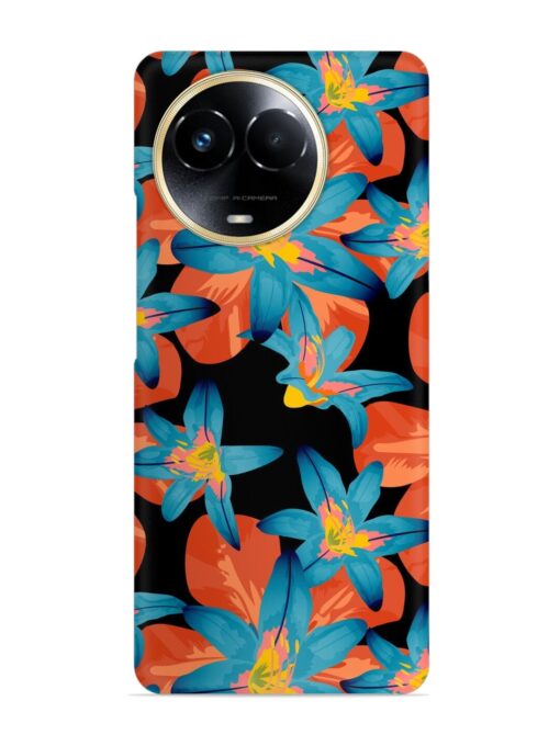 Philippine Flowers Seamless Snap Case for Realme 11 (5G) Zapvi