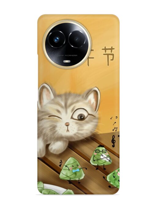 Cat Scorpion Dancing Snap Case for Realme 11 (5G)