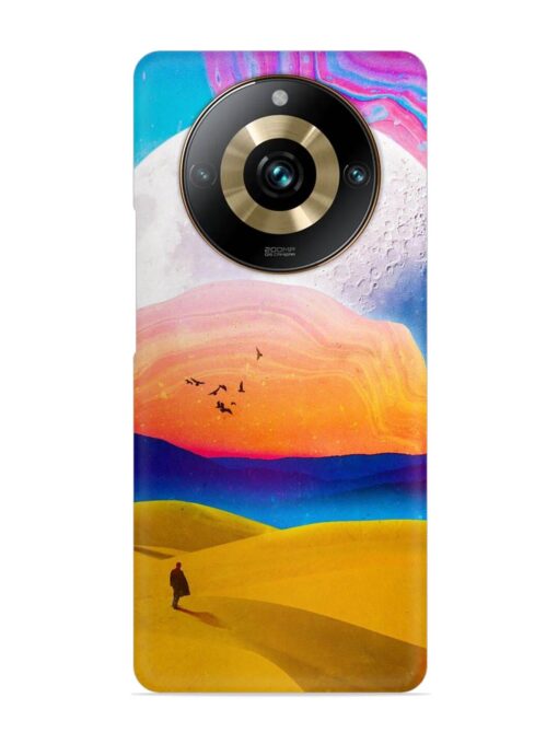 Sandy Desert Snap Case for Realme 11 Pro (5G) Zapvi