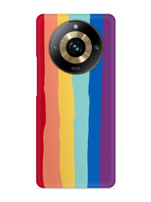 Rainbow Genuine Liquid Snap Case for Realme 11 Pro (5G)