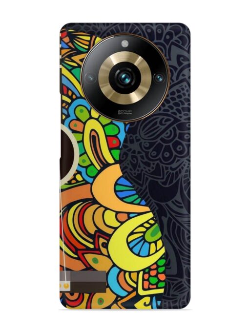 Guitar Vector Art Snap Case for Realme 11 Pro (5G)